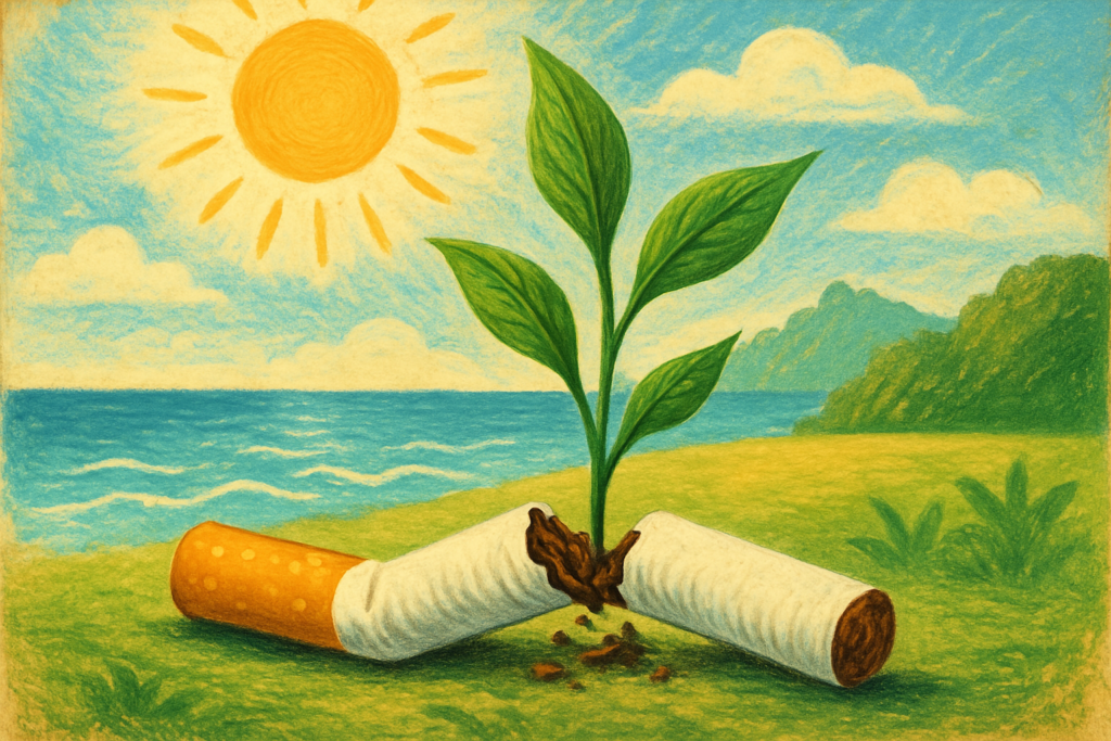 arrêt du tabac et vacances