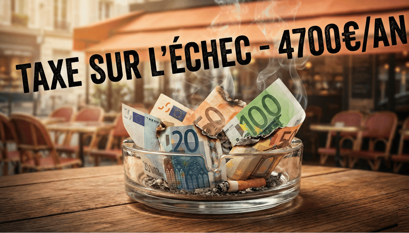 4700€ de consommation de tabac par an en France